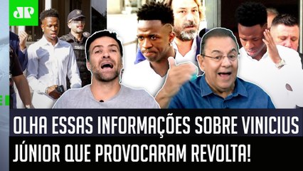 "É MUITO SURREAL! PARECE SACANAGEM! Cara, o Vinicius Júnior agora tem..." NOVA INFORMAÇÃO REVOLTA!
