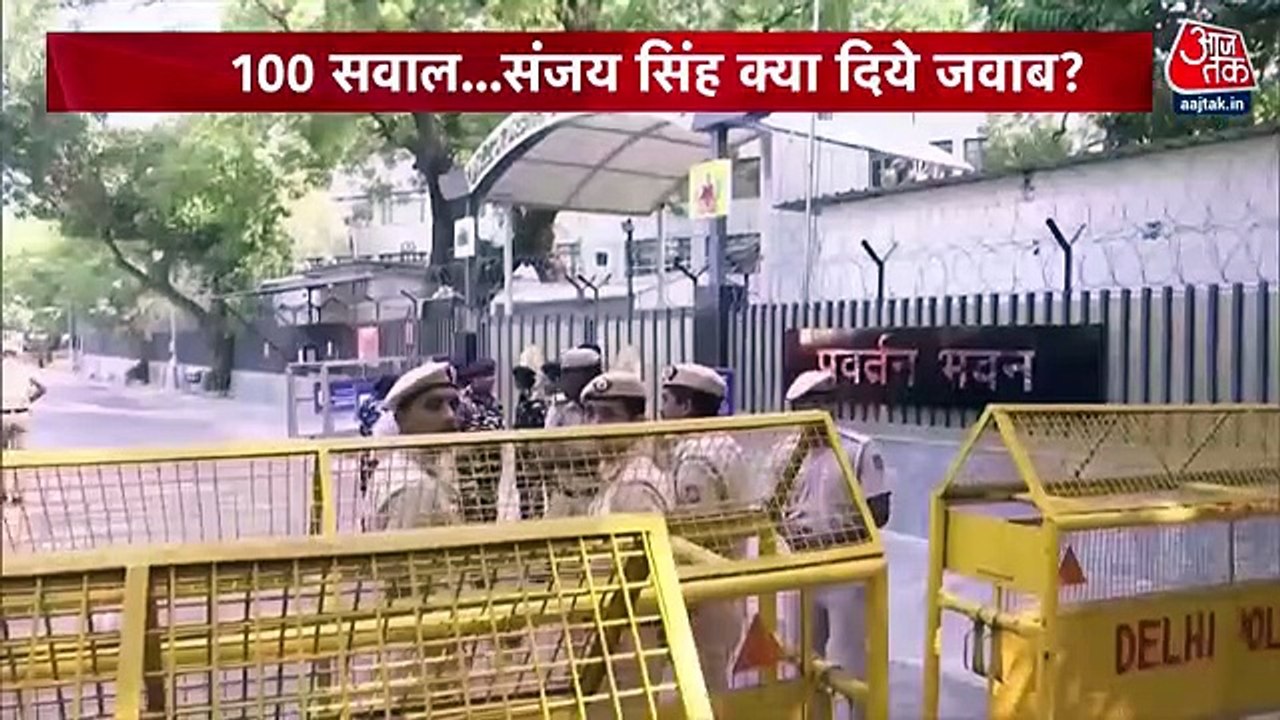 What kind of questions were asked to Sanjay Singh?