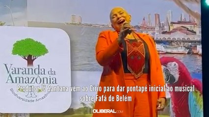 Produtor Jô Santana vem ao Círio para dar pontapé inicial ao musical sobre Fafá de Belém