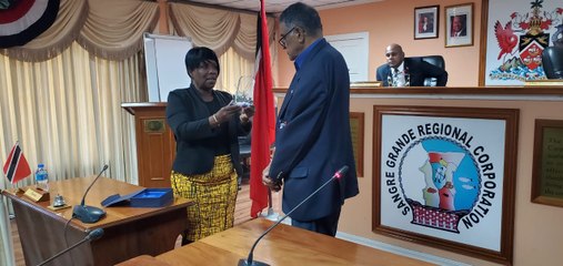 TERRY RONDON HONOURED BY SGRC