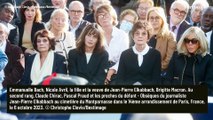 Obsèques de Jean-Pierre Elkabbach : Brigitte Macron très digne face à François Hollande et Anne Hidalgo
