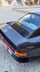 مالك ينسى بورشه 959 S نادرة لا تقدر بثمن مفتوحة وبداخلها المفتاح