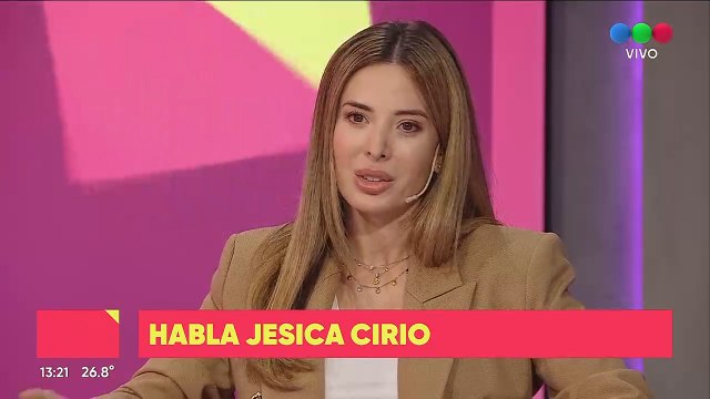 Jesica cirio reveló que habló con Martín Insaurralde