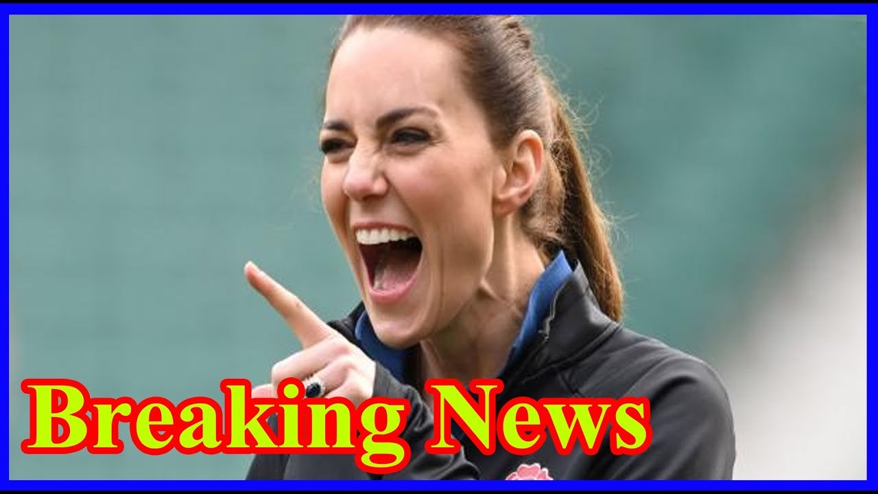 Kate delights schoolchildren before joking is anyone in lessons rugby squad, the royal headed