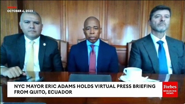 NYC's Adams Asked: Are You Telling Migrants That Deportations Of Venezuelans Will Resume Soon?