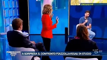 Piazzolla e Rigau, lite a Pomeriggio5