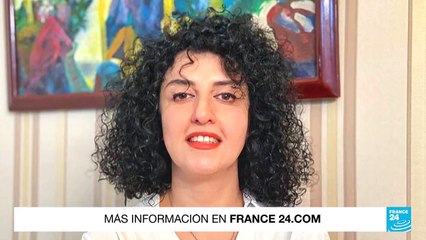 Nagres Mohammadi, Permio Nobel de la Paz 2023 por la lucha de los derechos de las mujeres en Irán