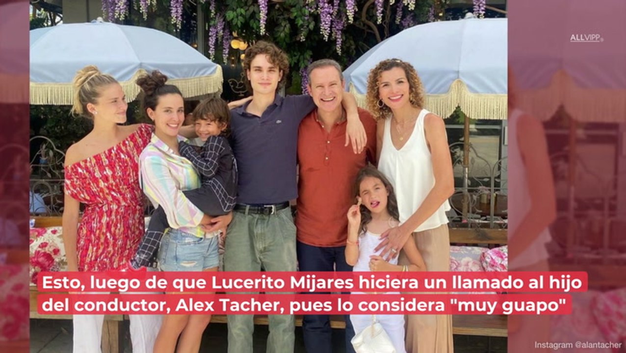 Lucero responde a Alan Tacher tras llamarla "consuegra"