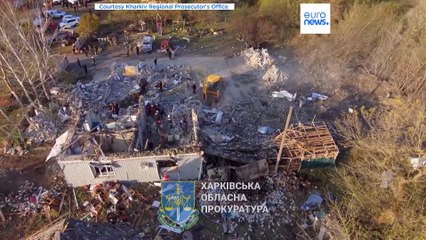 Russian strike kills 10 year old boy in Kharkiv in northeast Ukraine