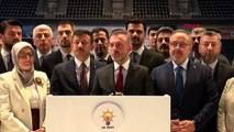 Kandemir et Dağ du parti AKP ont tenu une conférence de presse