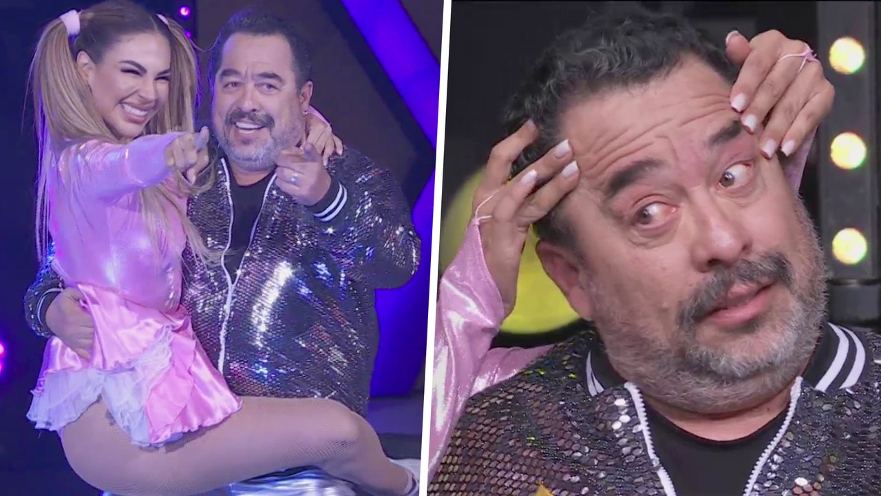 ‘El Borrego’ Nava llegó sin dormir para bailar con Tefi Valenzuela en Las Estrellas Bailan en Hoy