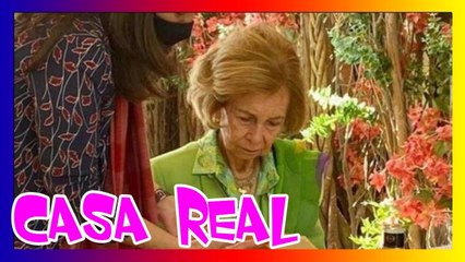 Leyó lo que había en el papel y rompió en llanto - la reina Sofía no lo toleró