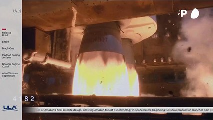 Amazon lanza sus dos primeros satélites de prueba para suministrar Internet