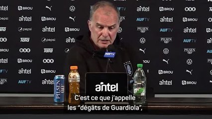 Uruguay - Bielsa évoque sa théorie "des dégâts de Guardiola"