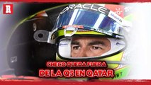 Le va mal a Checo Pérez en la segunda Práctica de Qatar