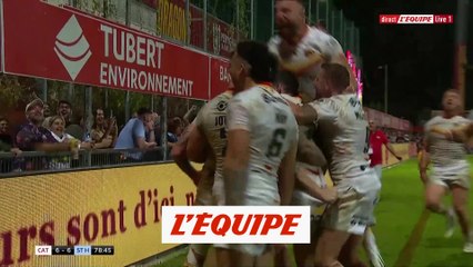 Sam Tomkins qualifie les Dragons Catalans pour la finale - Rugby à XIII - Super League