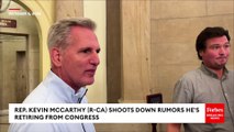 Kevin McCarthy Responds To Rumors He's Resigning From Congress