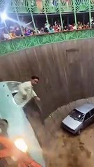 Wall of death stunt show in India