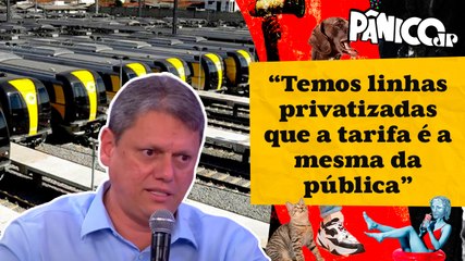 GREVE NO METRÔ E PRIVATIZAÇÕES EM SÃO PAULO: TARCÍSIO DE FREITAS FALA TUDO