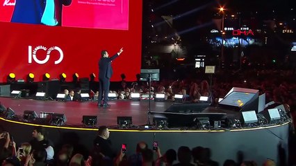 Le président de la municipalité métropolitaine d'Istanbul, Ekrem İmamoğlu, s'est exprimé à l'occasion du 100e anniversaire de la libération d'Istanbul