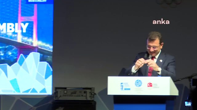 İmamoğlu a pris la parole lors de la soirée de gala du Comité International Olympique : ＂Quand il s'agit de Turquie, nous nous unissons tous autour d'objectifs＂