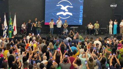 Bolsonaro participa de evento em Igreja frequentada por Nikolas Ferreira