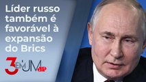 Vladimir Putin defende Brasil com vaga permanente no Conselho de Segurança da ONU