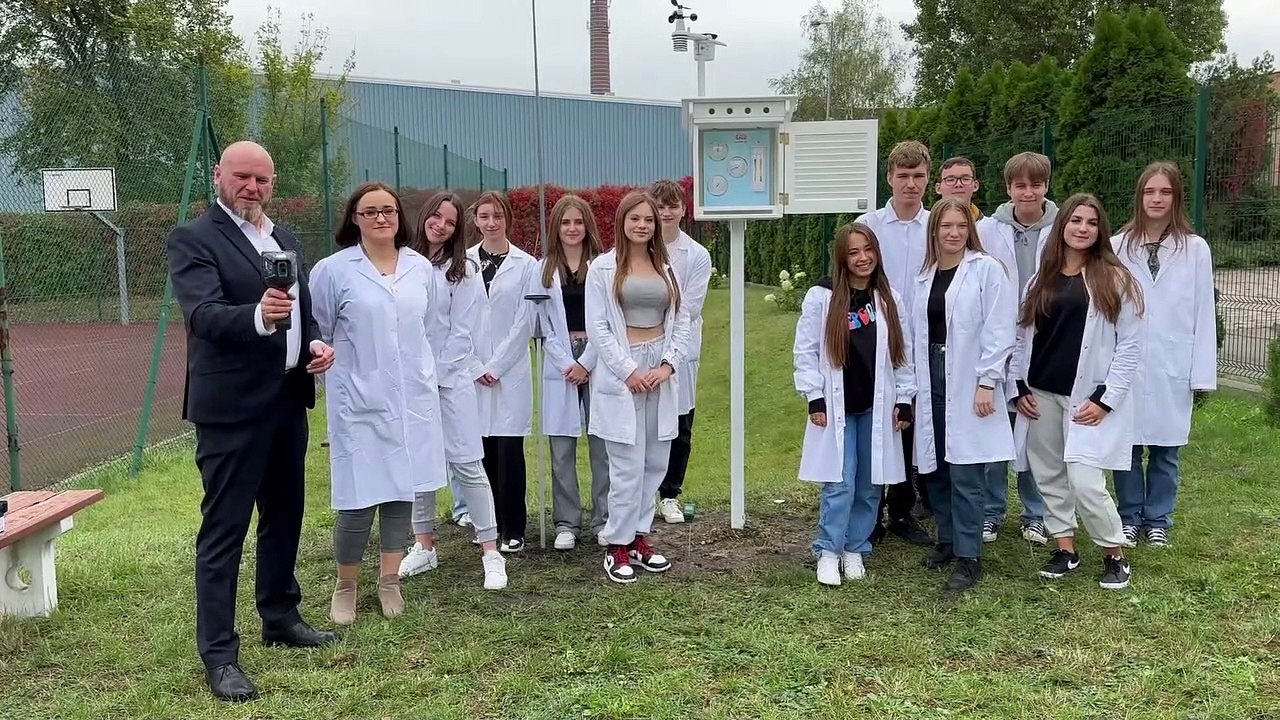 Prezentacja sprzętu w Zespole Szkół Chemicznych we Włocławku