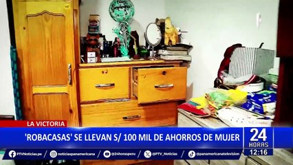 La Victoria: ladrón ingresa a departamento y se lleva S/100 mil en joyas y dinero