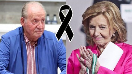 LAS CONDOLENCIAS DEL REY JUAN CARLOS AL ENTERARSE DE LA MU3RTE DE MARÍA TERESA CAMPOS