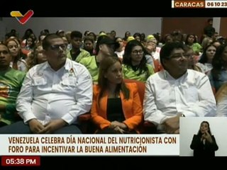 Realizan foro para conmemorar el Día Nacional del Nutricionista  e incentivar la buena alimentación