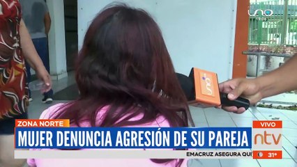 Mujer denuncia agresiónes físicas por parte de su pareja