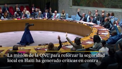 La polémica misión de la ONU en Haití