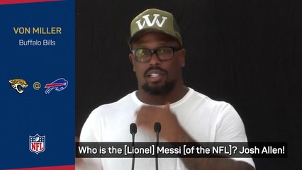 Von Miller picks who's the Messi and Ronaldo of the NFL