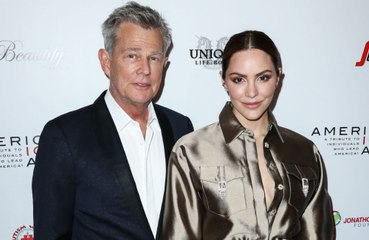 Katharine McPhee and David Foster "argued a little bit" over their new single