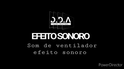 Ruido branco ventilador | efeito sonoro | Som de ventilador