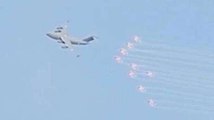 प्रयागराज: संगम नगरी के आसमान में दहाड़े वायु सेना के विमान, नजारा देख लोग हुए हैरान