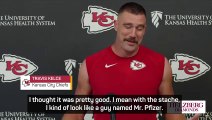 Travis Kelce responds to Aaron Rodgers' 'Mr. Pfizer' taunt