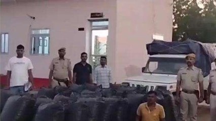 अजमेर: नाकाबंदी दौरान पुलिस ने पिकअप गाडी को रोक ली तलाशी तो उड़े होश, देखें ऐसा क्या मिला