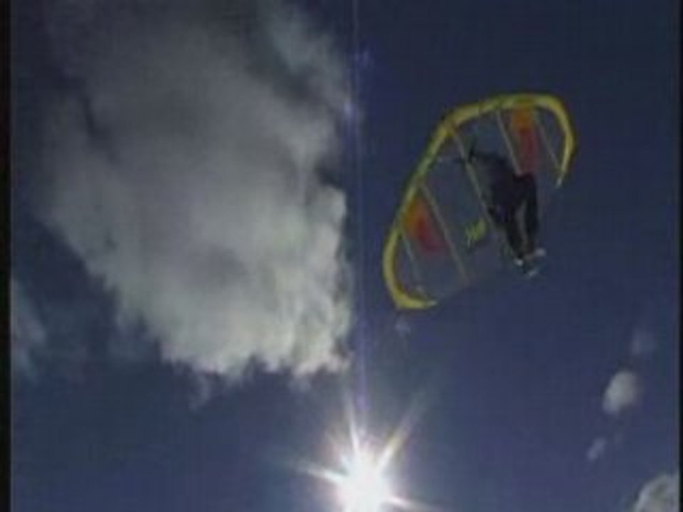 Kitewing freestyle winter