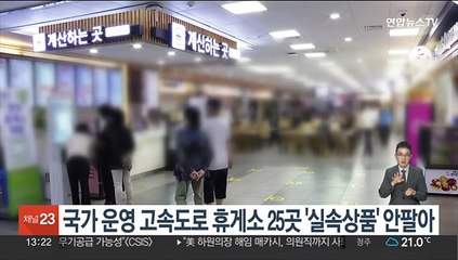 Descargar video: 국가 운영 고속도로 휴게소 25곳 '실속상품' 안팔아