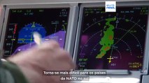 Pilotos da NATO treinam para intercetar aviões russos