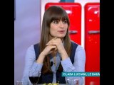 Clara Luciani recadre Nagui après une remarque qui ne passe pas  .Ah non non, ça, on ne veut pas en