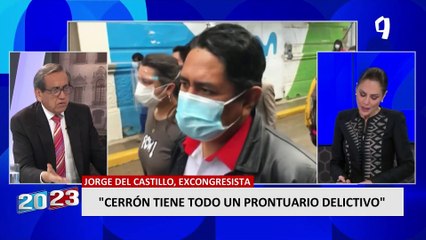 Jorge del Castillo: "Al señor Cerrón le diría que se ponga a derecho"