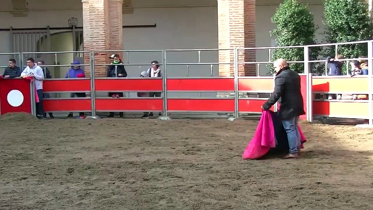 03.11.19 St Sever Cloitre Auberge Espagnole Bétail JL Deyris La passion de toréer Capea Inter Penas  4e Sortie