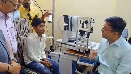 Video- जिसे समझ रहे थे नेत्रहीन, 14 वर्ष बाद मिली आंखों की रोशनी