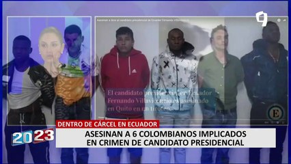 Ecuador: asesinan a seis colombianos presos implicados en asesinato de Fernando Villavicencio