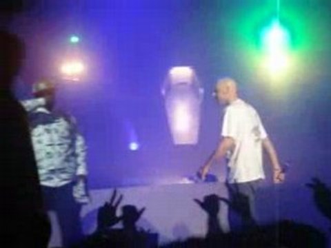 sefyu au concert de Sinik au Zenith