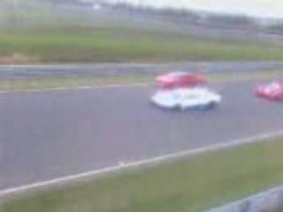 Ferrari en course