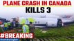 Canada Plane Crash: 3 including 2 Indians in crash in Canada’s British Columbia | Oneindia News